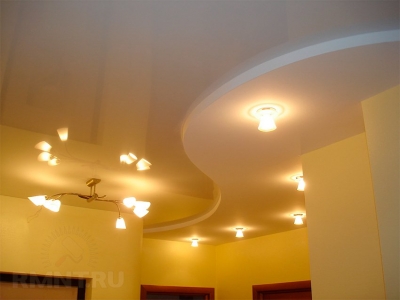 





Двухуровневый потолок из гипсокартона с подсветкой своими руками



