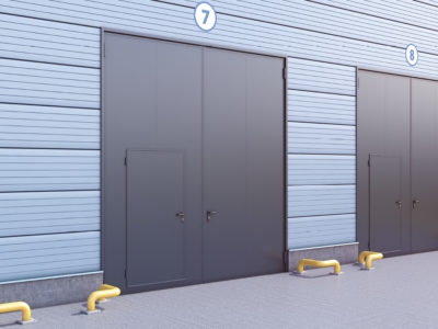 Разновидности входных ворот для складов и ангаров, технические требования к конструкциям