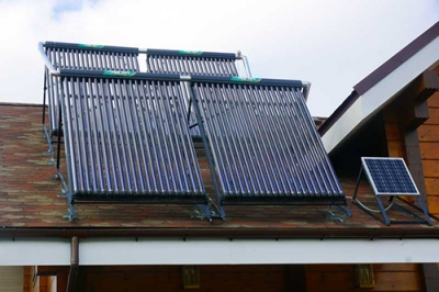 Отопление дома солнечными коллекторами